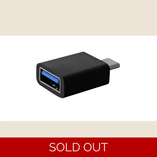 product Image for Official V7 V7U3C2A-BLK-1E Data Transfer Adapter V7 Black Usb Adapter Usb-C Male To Usb 3
